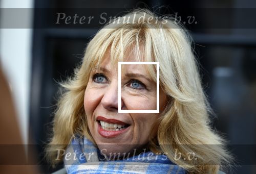 Amsterdam 19 januari 2022
Cabaretiers Bert Visscher en Jochem Myer tijdens de landelijke protestactie Kapsalon Theater in de Kleine Komedie. De cultuursector komt in actie tegen de coronamaatregelen. Tientallen theaters in heel Nederland  zijn omgebouwd tot een kapsalon. Claudia de Breij