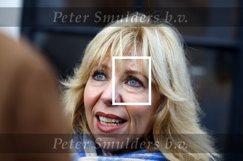 Amsterdam 19 januari 2022
Cabaretiers Bert Visscher en Jochem Myer tijdens de landelijke protestactie Kapsalon Theater in de Kleine Komedie. De cultuursector komt in actie tegen de coronamaatregelen. Tientallen theaters in heel Nederland  zijn omgebouwd tot een kapsalon. Claudia de Breij