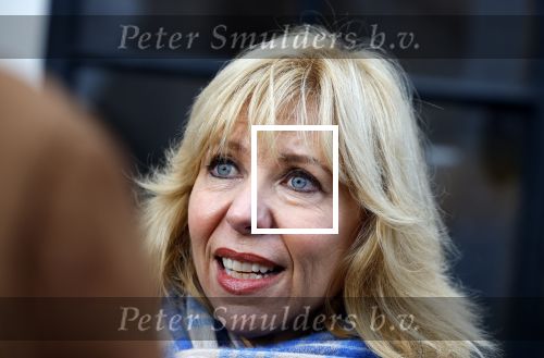 Amsterdam 19 januari 2022
Cabaretiers Bert Visscher en Jochem Myer tijdens de landelijke protestactie Kapsalon Theater in de Kleine Komedie. De cultuursector komt in actie tegen de coronamaatregelen. Tientallen theaters in heel Nederland  zijn omgebouwd tot een kapsalon. Claudia de Breij