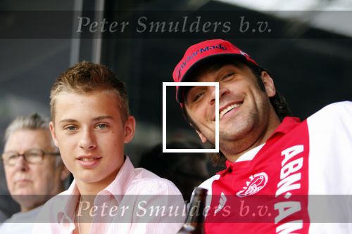 Amsterdam 10 september 2006
Xander de Buisonje met Duco Hiensch bij ajax-vitesse.
Peter Smulders bv