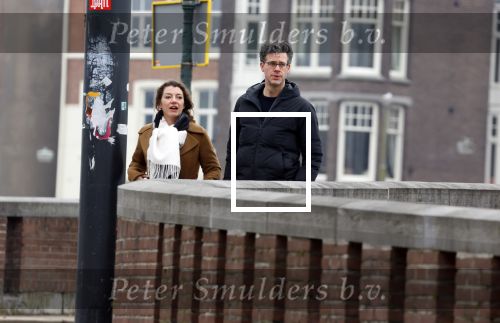 Amsterdam 26 januari 2022
Erik Dijkstra met ... op straat in Amsterdam