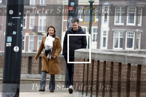 Amsterdam 26 januari 2022
Erik Dijkstra met ... op straat in Amsterdam