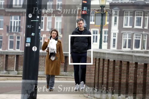 Amsterdam 26 januari 2022
Erik Dijkstra met ... op straat in Amsterdam