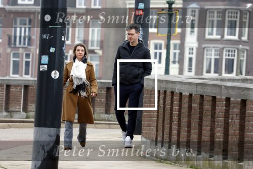 Amsterdam 26 januari 2022
Erik Dijkstra met ... op straat in Amsterdam