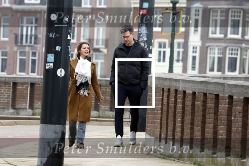 Amsterdam 26 januari 2022
Erik Dijkstra met ... op straat in Amsterdam