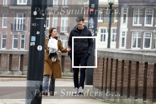Amsterdam 26 januari 2022
Erik Dijkstra met ... op straat in Amsterdam
