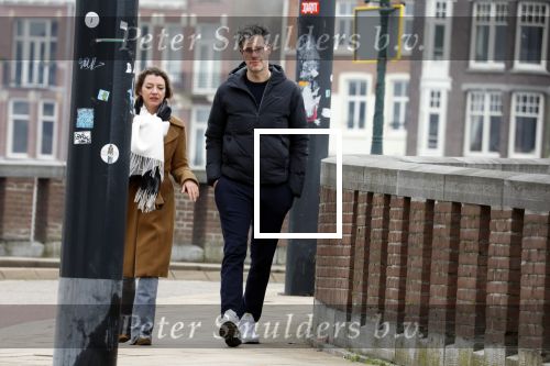 Amsterdam 26 januari 2022
Erik Dijkstra met ... op straat in Amsterdam