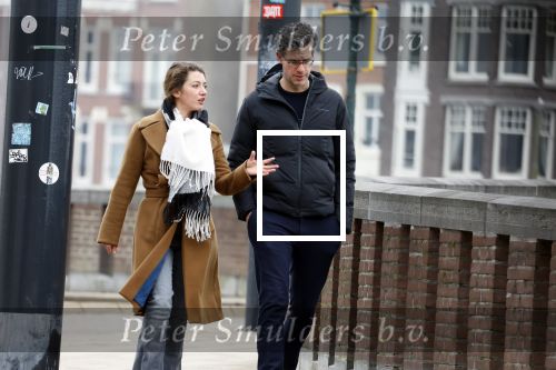 Amsterdam 26 januari 2022
Erik Dijkstra met ... op straat in Amsterdam