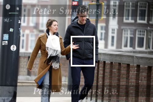 Amsterdam 26 januari 2022
Erik Dijkstra met ... op straat in Amsterdam