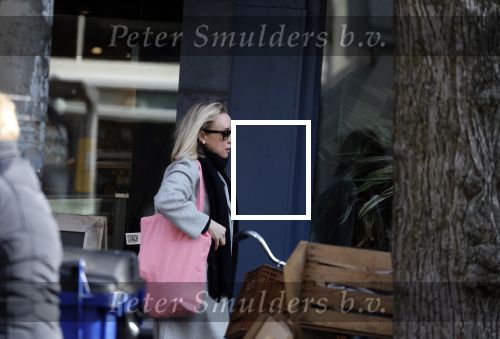 Amsterdam 12 februari 2022
Eva Jinek doet boodschappen in Amsterdam zuid.