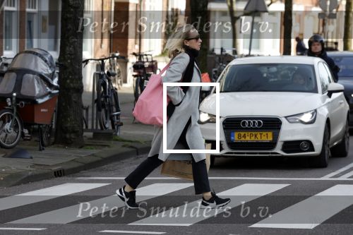 Amsterdam 12 februari 2022
Eva Jinek doet boodschappen in Amsterdam zuid.
