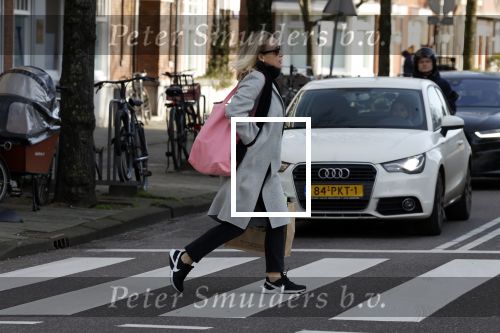 Amsterdam 12 februari 2022
Eva Jinek doet boodschappen in Amsterdam zuid.