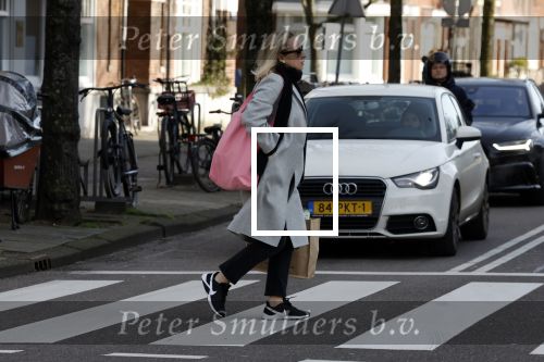 Amsterdam 12 februari 2022
Eva Jinek doet boodschappen in Amsterdam zuid.