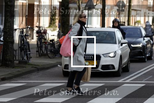 Amsterdam 12 februari 2022
Eva Jinek doet boodschappen in Amsterdam zuid.
