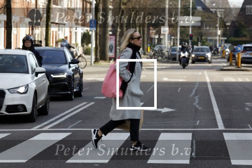 Amsterdam 12 februari 2022
Eva Jinek doet boodschappen in Amsterdam zuid.