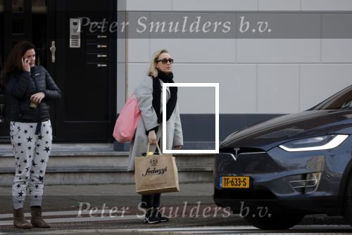 Amsterdam 12 februari 2022
Eva Jinek doet boodschappen in Amsterdam zuid.
