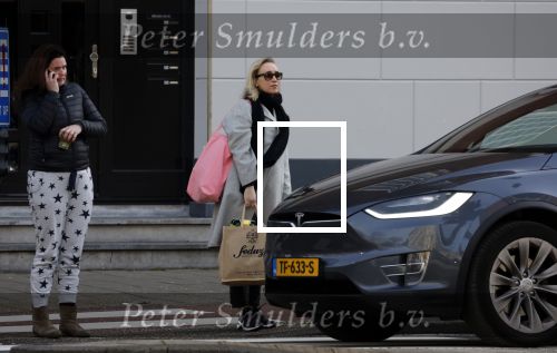 Amsterdam 12 februari 2022
Eva Jinek doet boodschappen in Amsterdam zuid.