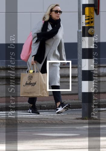 Amsterdam 12 februari 2022
Eva Jinek doet boodschappen in Amsterdam zuid.