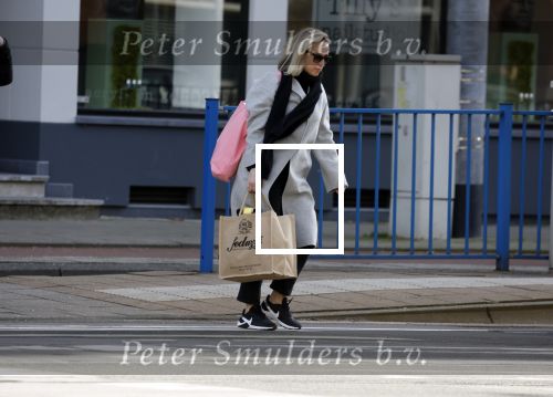 Amsterdam 12 februari 2022
Eva Jinek doet boodschappen in Amsterdam zuid.