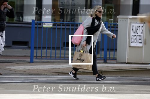 Amsterdam 12 februari 2022
Eva Jinek doet boodschappen in Amsterdam zuid.