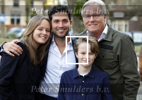 Laren 7 februari 2022
Fons de Poel en zijn kinderen  bij boekpresentatie van Willibrord Frequin in het bonte paard. Fons heeft het boek geschreven.