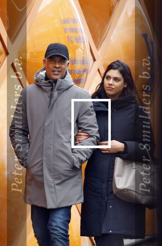 Amsterdam 25 januari 2022
Frank Rijkaard met zijn dochter Lindsay op de pc hooftstraat.