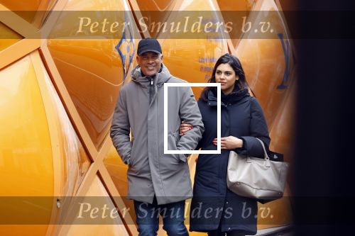 Amsterdam 25 januari 2022
Frank Rijkaard met zijn dochter Lindsay op de pc hooftstraat.