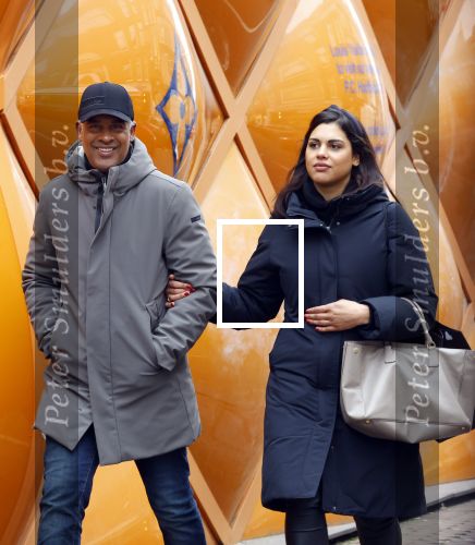 Amsterdam 25 januari 2022
Frank Rijkaard met zijn dochter Lindsay op de pc hooftstraat.