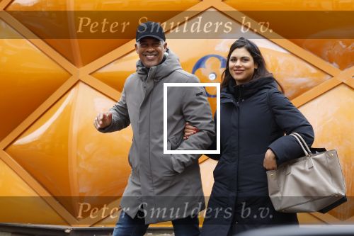Amsterdam 25 januari 2022
Frank Rijkaard met zijn dochter Lindsay op de pc hooftstraat.