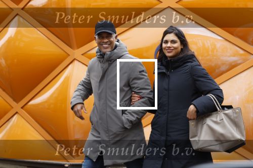Amsterdam 25 januari 2022
Frank Rijkaard met zijn dochter Lindsay op de pc hooftstraat.