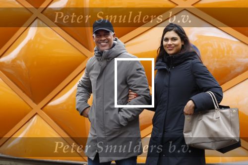 Amsterdam 25 januari 2022
Frank Rijkaard met zijn dochter Lindsay op de pc hooftstraat.