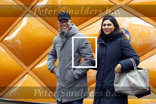 Amsterdam 25 januari 2022
Frank Rijkaard met zijn dochter Lindsay op de pc hooftstraat.