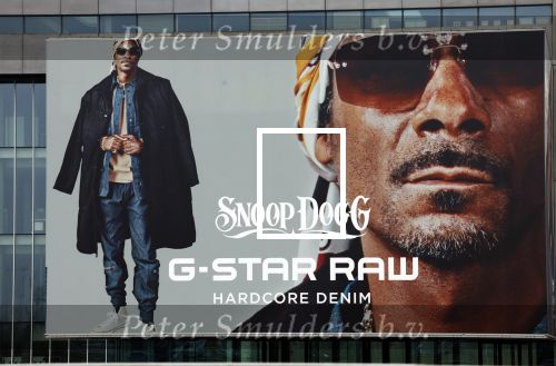 Amsterdam 23 januari 2022
GSTAR RAW reclame met Snoop dog reclame bij A1