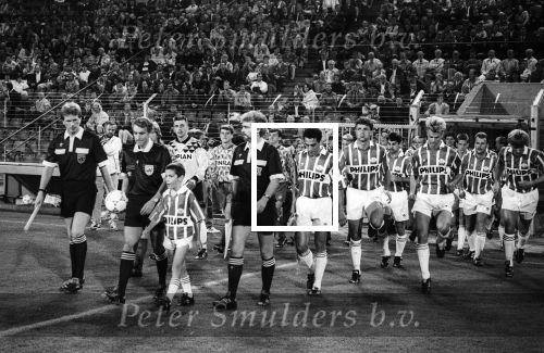 Eindhoven, 16 September 1992
PSV-Zalgiris Vilnius Lithuania, eindstand 6-0
Gerald Vanenburg George Popescu Arthur Numan Jan Heintze Wim Kieft Edward Linskens Juul Ellerman