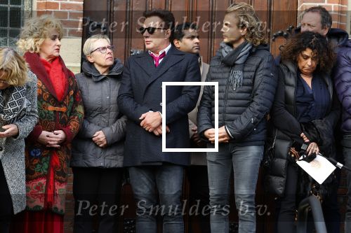 Schagen 11 januari 2022
Begrafenis / dienst van Janny Joling de moeder van Gerard Joling in het centrum van Schagen.
