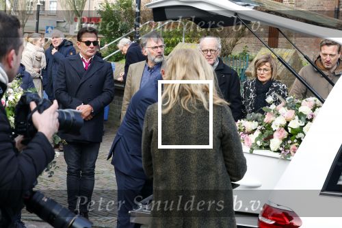 Schagen 11 januari 2022
Begrafenis / dienst van Janny Joling de moeder van Gerard Joling in het centrum van Schagen.