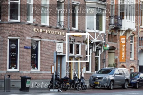 Amsterdam 7 januari 2022
Gordon zijn auto voor zijn restaurants Blushing en the burger room.