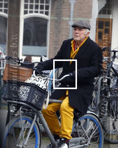 Amsterdam 12 januari 2022
Hans Dagelet op de fiets in Amsterdam zuid.