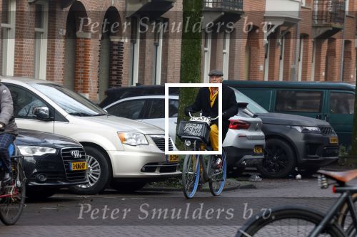 Amsterdam 12 januari 2022
Hans Dagelet op de fiets in Amsterdam zuid.