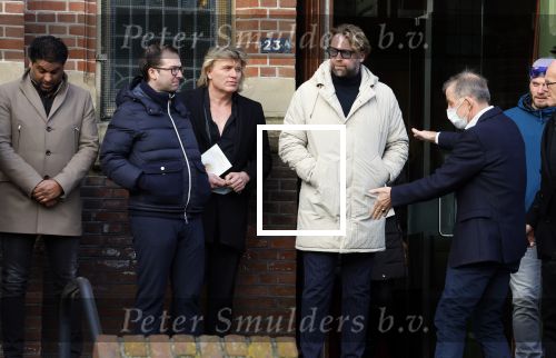 Schagen 11 januari 2022
Begrafenis / dienst van Janny Joling de moeder van Gerard Joling in het centrum van Schagen. Hans Klok