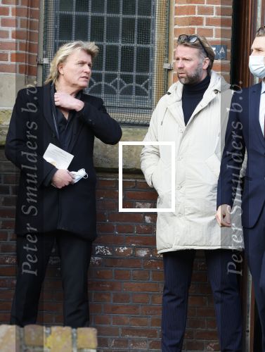 Schagen 11 januari 2022
Begrafenis / dienst van Janny Joling de moeder van Gerard Joling in het centrum van Schagen. Hans Klok