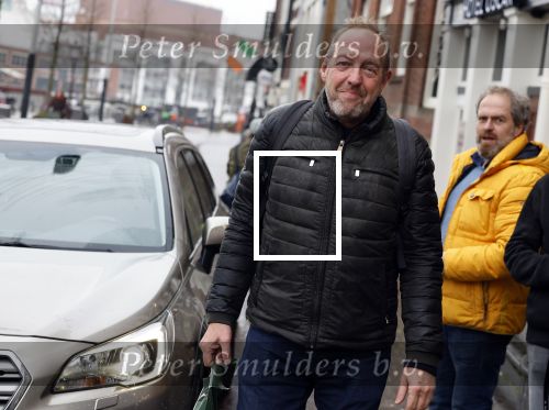 Amsterdam 19 januari 2022
Harry Piekema op straat in het centrum van Amsterdam.