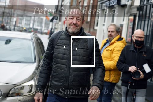 Amsterdam 19 januari 2022
Harry Piekema op straat in het centrum van Amsterdam.