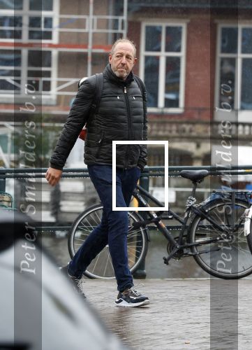 Amsterdam 19 januari 2022
Harry Piekema op straat in het centrum van Amsterdam.