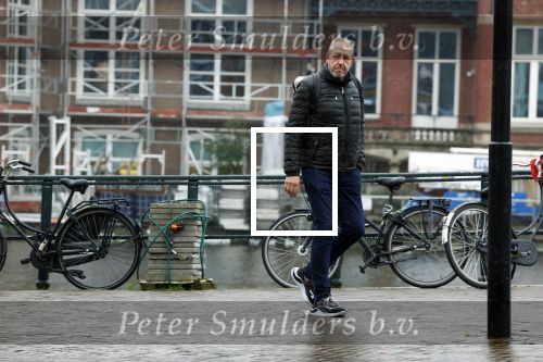 Amsterdam 19 januari 2022
Harry Piekema op straat in het centrum van Amsterdam.