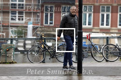 Amsterdam 19 januari 2022
Harry Piekema op straat in het centrum van Amsterdam.