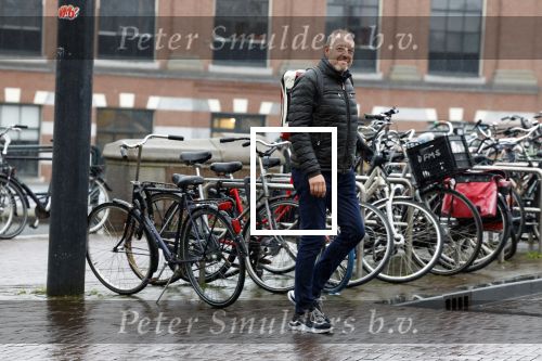 Amsterdam 19 januari 2022
Harry Piekema op straat in het centrum van Amsterdam.