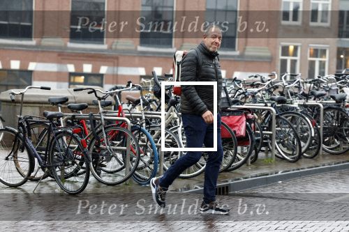 Amsterdam 19 januari 2022
Harry Piekema op straat in het centrum van Amsterdam.