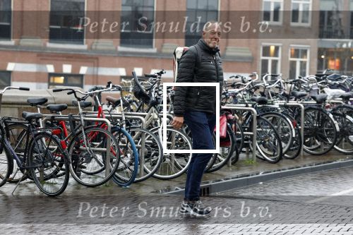 Amsterdam 19 januari 2022
Harry Piekema op straat in het centrum van Amsterdam.