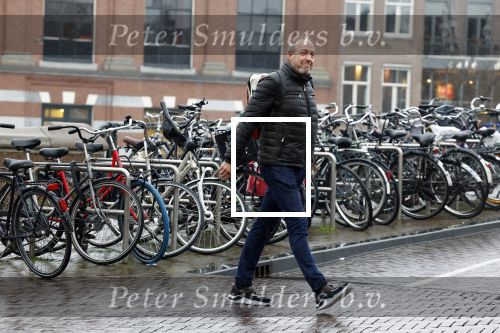 Amsterdam 19 januari 2022
Harry Piekema op straat in het centrum van Amsterdam.